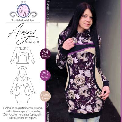Ebook Avery Damen Hoodie/Ballonkleid Gr. 32-48
