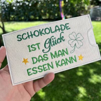Schokoladenverpackung / Schokihülle / Besonderes Mitbringsel