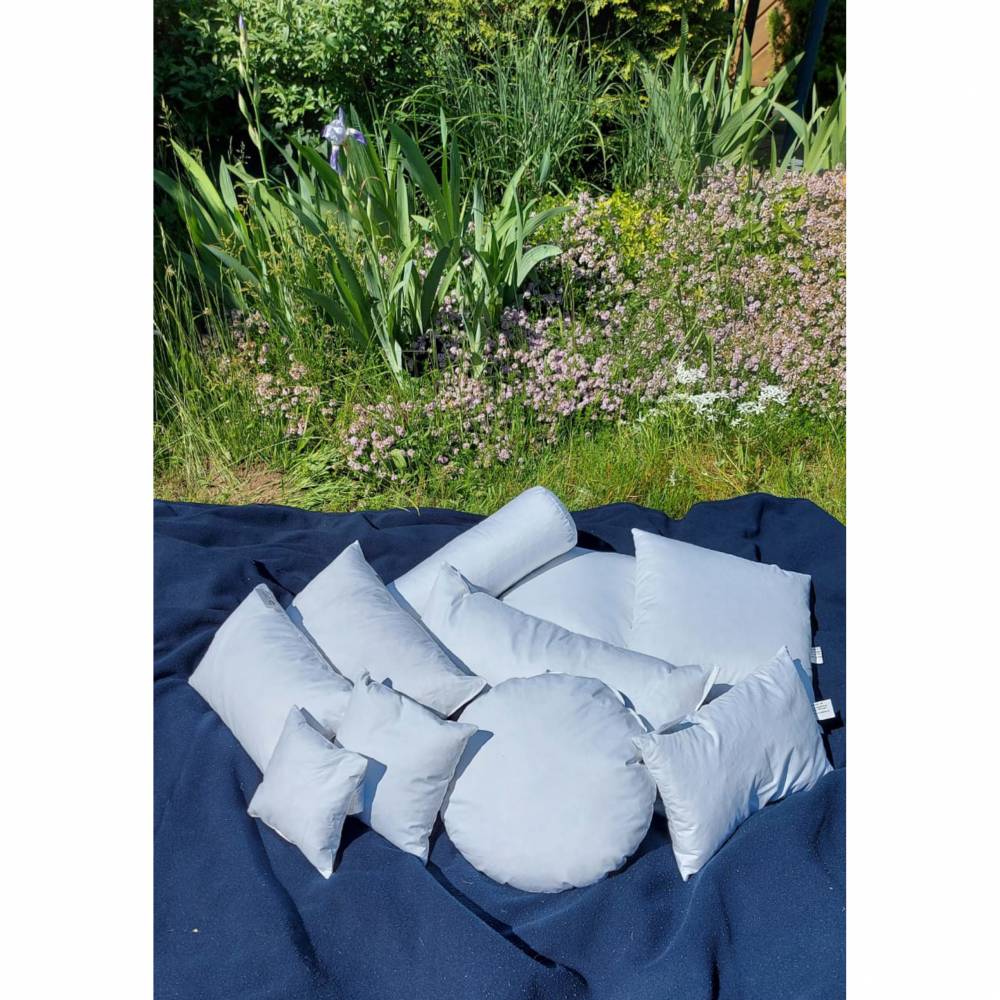 40 x 40 cm Füllkissen mit 500 g Federfüllung Innenkissen Sitzkissen Kissen Sofakissen Kuschelkissen
