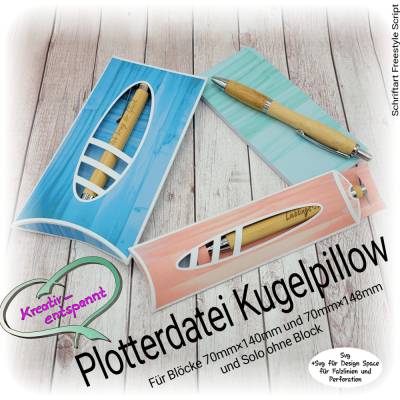 Plotterdatei Kugelpillow Set