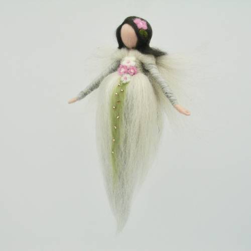 zarte graue Blumenfee