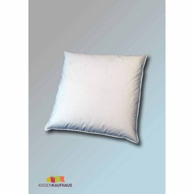 80 x 80 cm Kopfkissen Kissen Federkissen Schlafkissen Deko 1300g soft in weiß