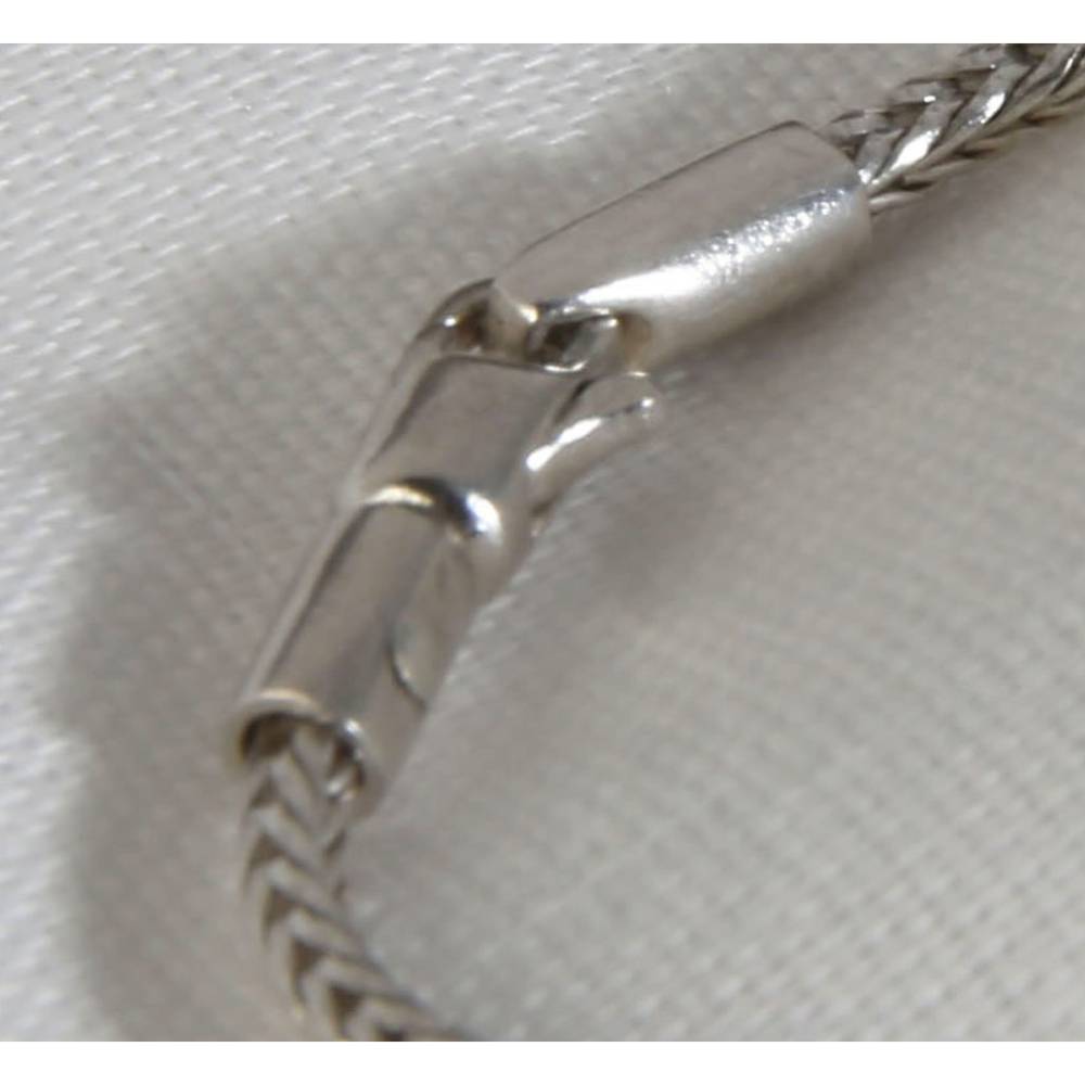Anhänger "Fröschle" massiv 935 Silber, an Fuchsschwanzkette Bild 6
