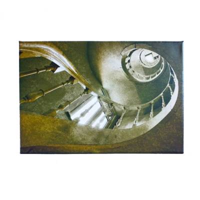 Treppenaufgang Leinwand Druck Fotografie 20 x 30 cm Kunst Fotografie Wanddeko Wandbild