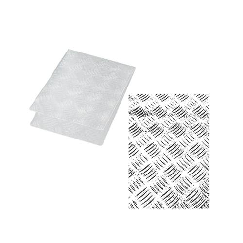 Schablone zum Prägen Muster Profilblech