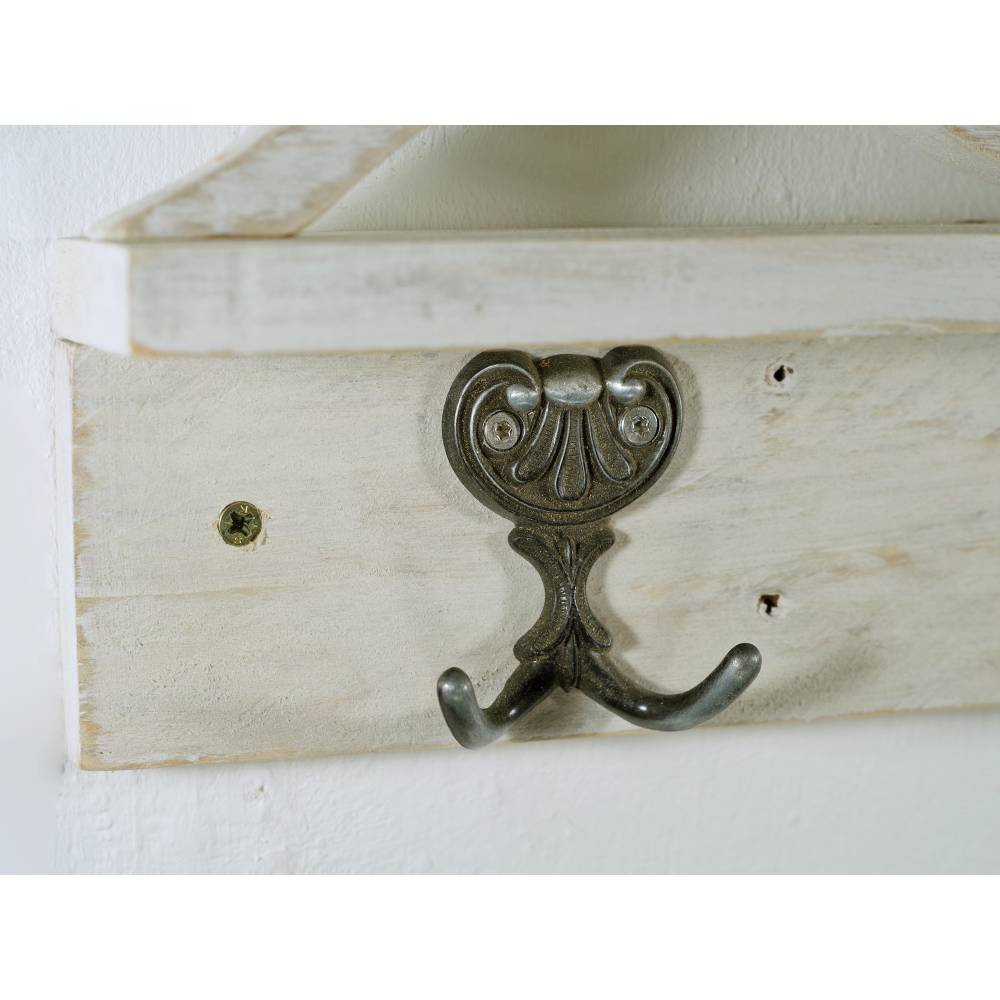 Garderobe, Schlüsselleiste, Wohnen, Deko, Fisch aus Holz, Hakenleiste, Schlüsselbrett, Hakenbrett, Dekoration, Altholz, Bild 2