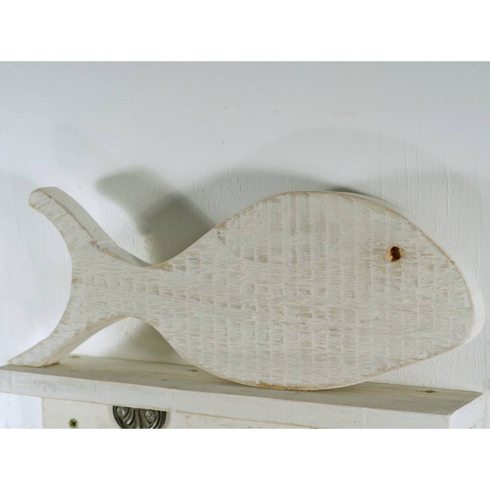Garderobe, Schlüsselleiste, Wohnen, Deko, Fisch aus Holz, Hakenleiste, Schlüsselbrett, Hakenbrett, Dekoration, Altholz, Bild 9