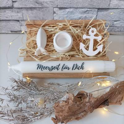Geschenk Meer: Maritime Kerze & Deko – Perfektes Geschenk für Meeresliebhaber