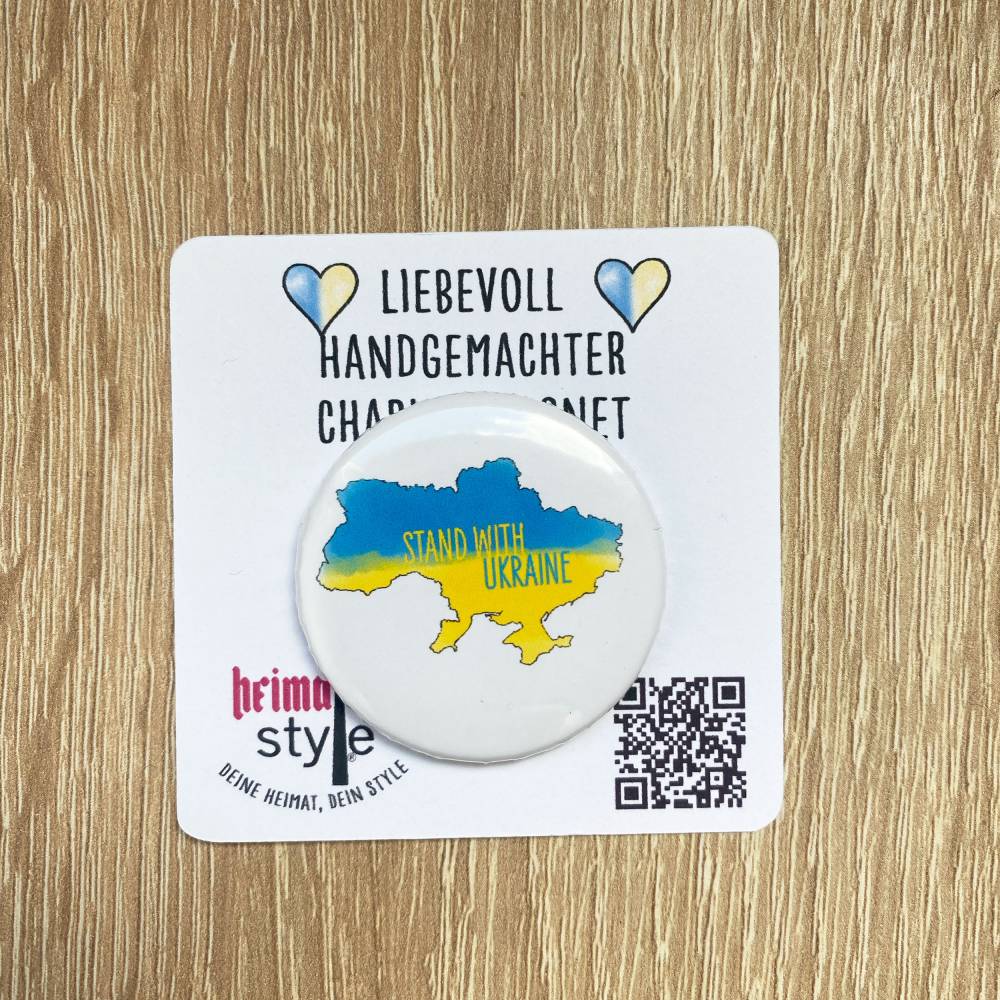 Charity Stand up for Ukraine Magnet 2 Größen nach Wahl Bild 5