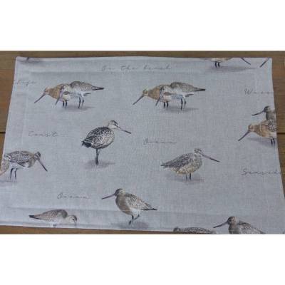 Platzmatte Strandläufer, Wattvogel - passend zum Teacosy Strandläufer hier bei hessmade