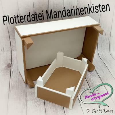 Plotterdatei Mandarinenkisten