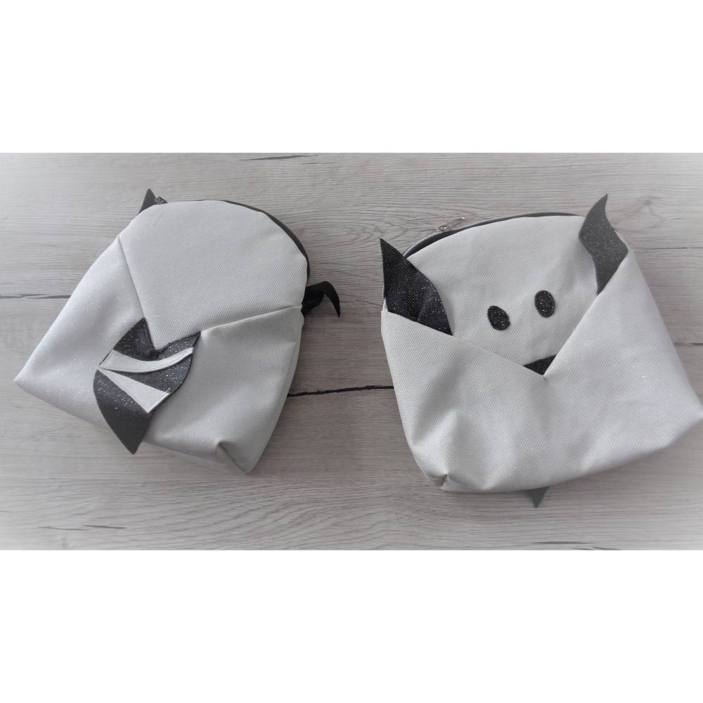 Bärchentasche Schminktasche Minitasche Bär Anleitung & Schnittmuster zum Nähen in PDF zum Download E-Book Bild 2