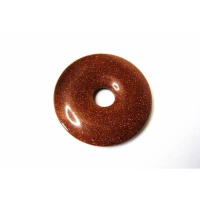 Goldfluss Donut 40 mm, Anhänger für Kette