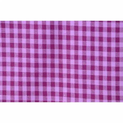 zweifarbiges Karo lila-flieder 50 cm x 145 cm Nähen Stoff Landhaus