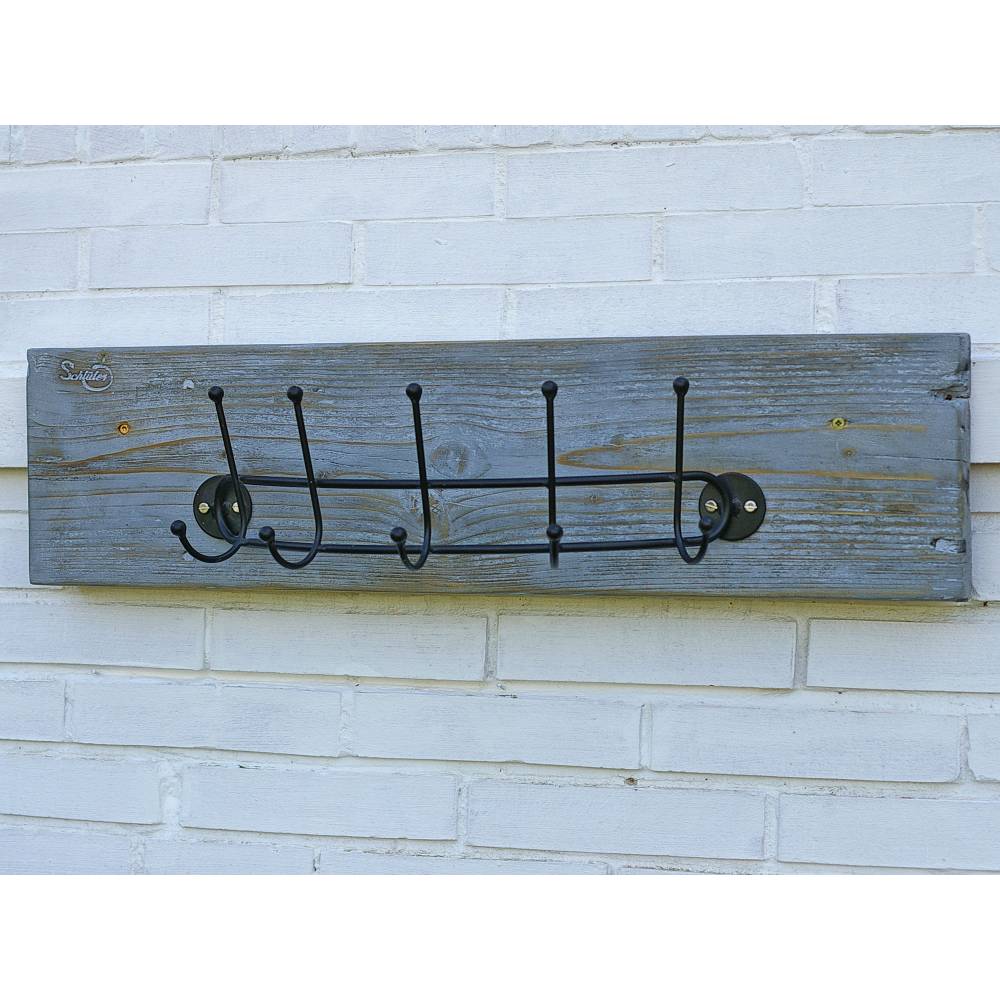 Garderobe Treibholz, Upcycling, Flurgarderobe Treibholz, Hakenleiste, Hakenbrett zum Aufhängen auffällig originell Bild 7