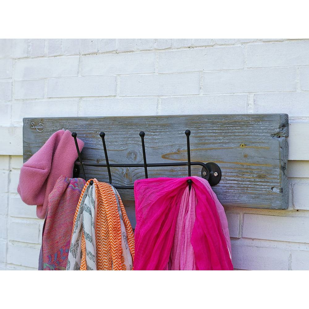 Garderobe Treibholz, Upcycling, Flurgarderobe Treibholz, Hakenleiste, Hakenbrett zum Aufhängen auffällig originell Bild 8