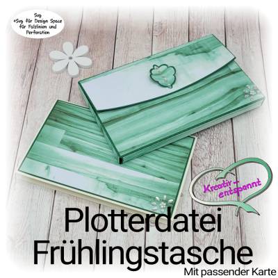 Plotterdatei Fruehlingstasche