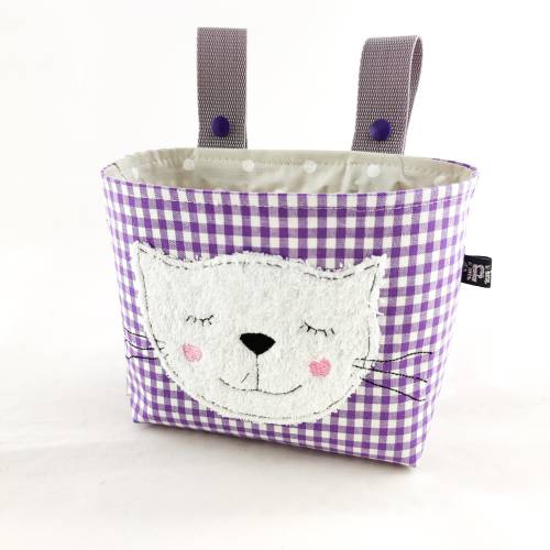 Lenkertasche Katzenkopf (Applikation)