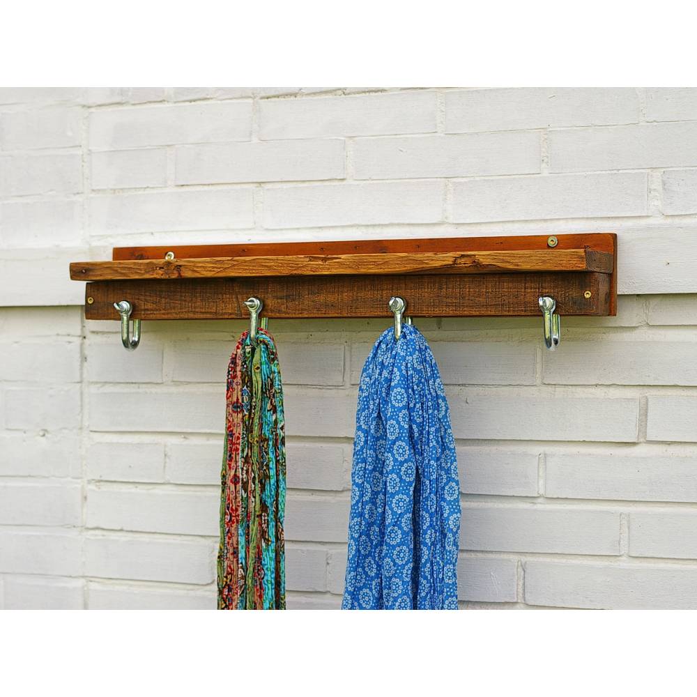 Orginelle Hakenleiste, originell, nachhaltige Wohndeko, Wanddeko, Garderobe aus Treibholz Bild 10
