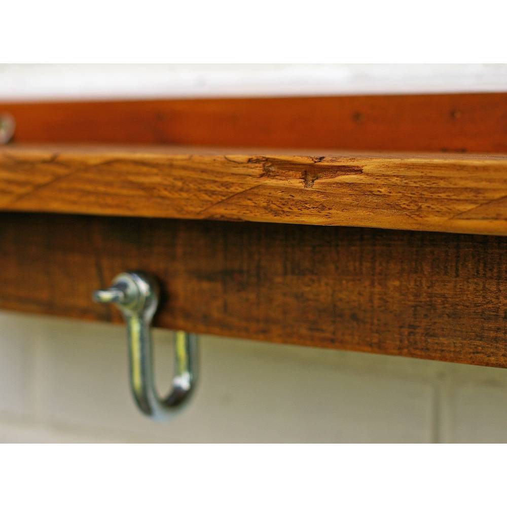 Orginelle Hakenleiste, originell, nachhaltige Wohndeko, Wanddeko, Garderobe aus Treibholz Bild 2