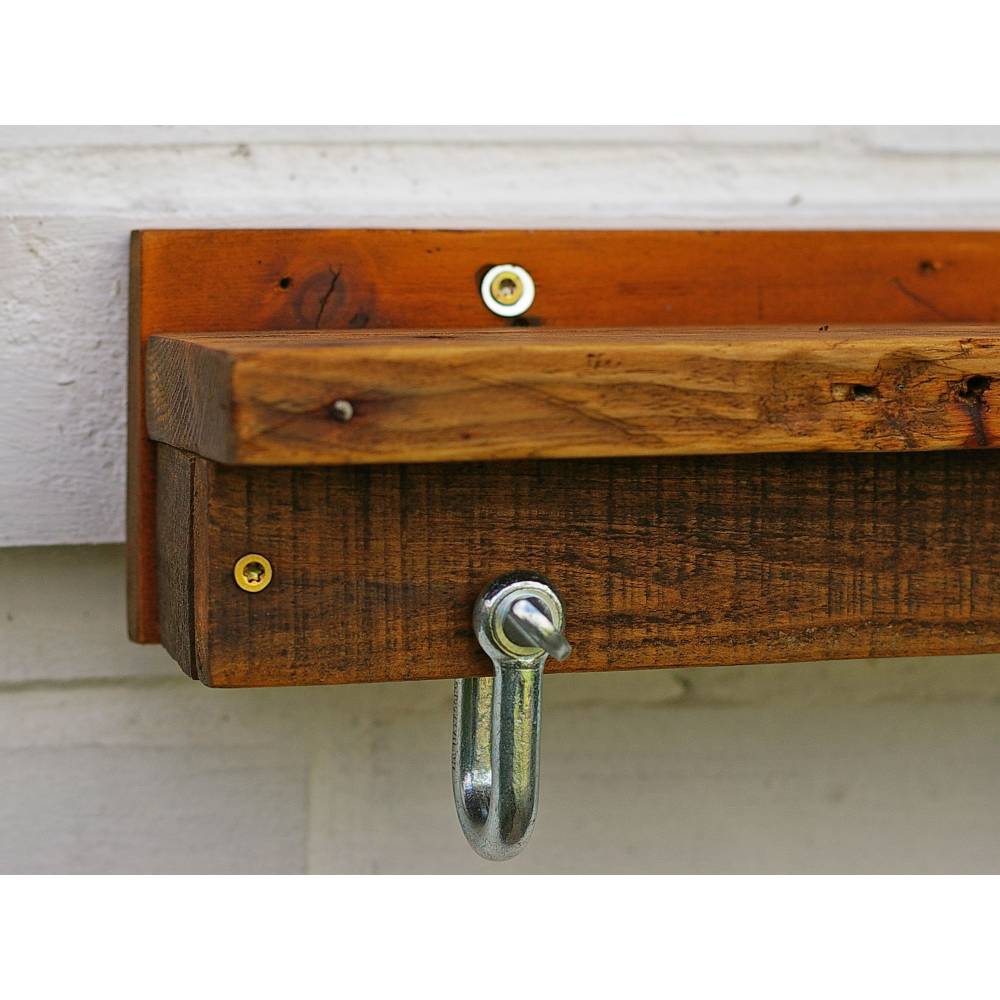 Orginelle Hakenleiste, originell, nachhaltige Wohndeko, Wanddeko, Garderobe aus Treibholz Bild 5