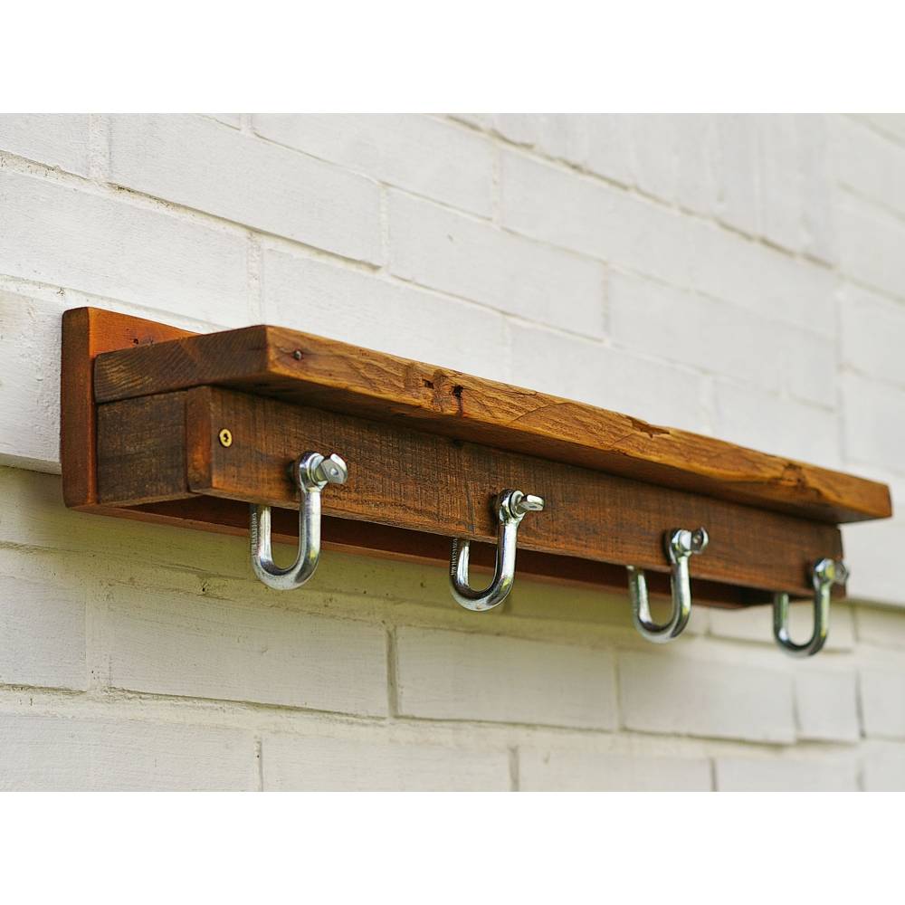Orginelle Hakenleiste, originell, nachhaltige Wohndeko, Wanddeko, Garderobe aus Treibholz Bild 6