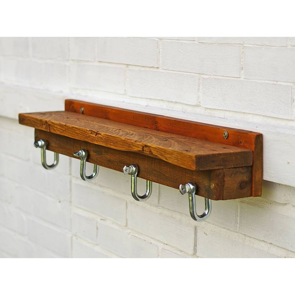 Orginelle Hakenleiste, originell, nachhaltige Wohndeko, Wanddeko, Garderobe aus Treibholz Bild 9