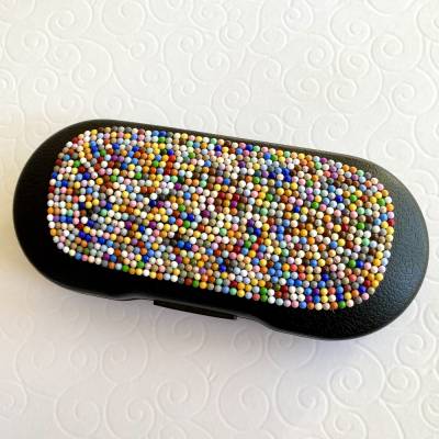 Brillenetui Diamond Painting Upcycling