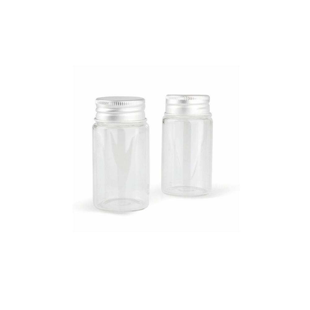 Schraubglas 2er Set 35 x 70 mm
