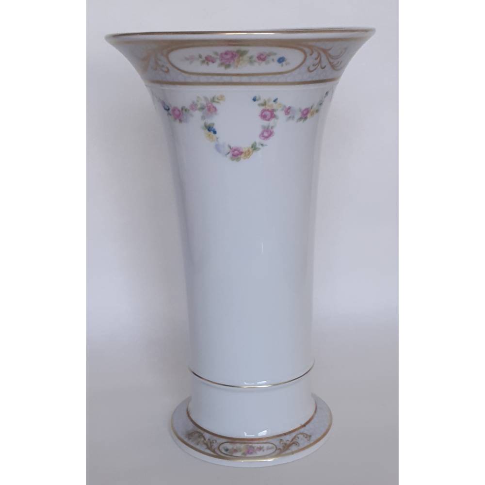 Vintage Porzellan Vase AK Kaiser Harmonie W Germany 50er/60er Jahre