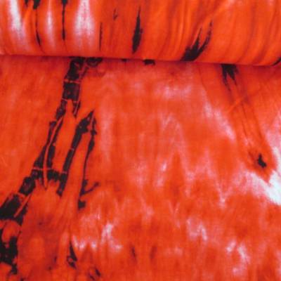 Viskosejersey Svenia Digital Druck Abstrakt rot Oeko-Tex Standard 100(1m/14,-€)
