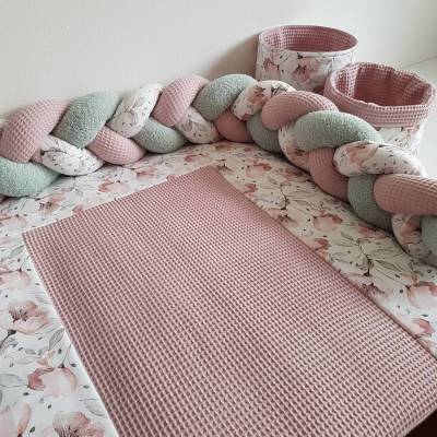 Wickelauflage Bezug Wickelunterlage Wickelauflagenbezug Waffelpique Frottee  Inlett