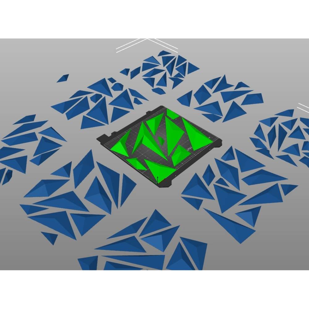 stl 3mf Pferd/Einhorn geometrisch 3D Druck Datei Download Bild 4