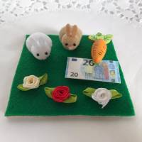 Ostern Geldgeschenk Ostergeschenk Kinder Mädchen Junge Frau Mann Osterdeko Hase Osterhasen