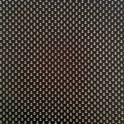 Baumwollstoff/Webware kleine Anker marine, maritim