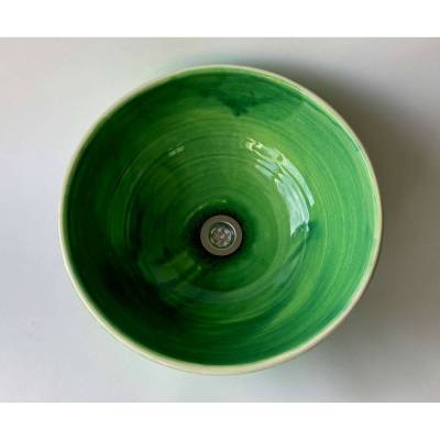 Waschbecken / Limette  Ø 37,5 cm Höhe 16,5 cm