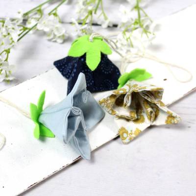 Glockenblumen zum Aufhängen ~ 3er Set | Frühlingsdeko