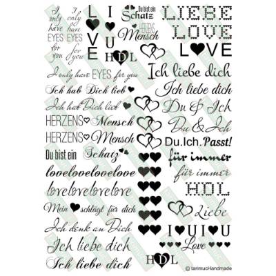 Kerzentattoo Valentinstag Stabkerzen PDF Datei