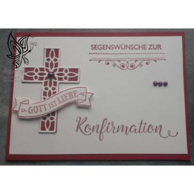 Glückwunschkarte zur Konfirmation