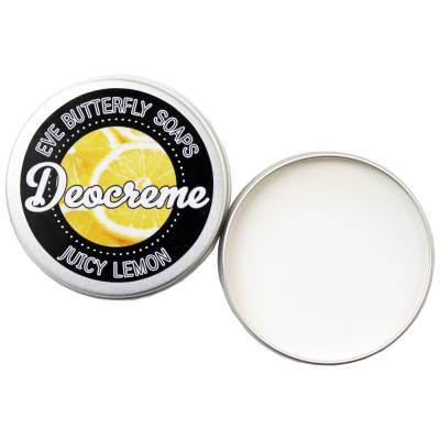 Deocreme Juicy Lemon | aluminiumfrei, herrlicher Zitronenduft, vegan