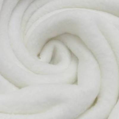Polar Fleece Antipilling UNI Einfarbig weiß (1m/8,-€)