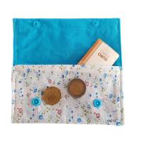 Kleine Stofftasche als Geschenkebeutel – Handgemachter Geldbeutel aus Baumwolle