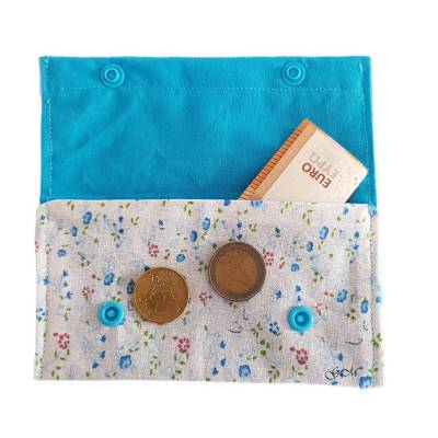 Kleine Stofftasche als Geschenkebeutel – Handgemachter Geldbeutel aus Baumwolle