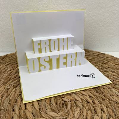 Plotterdatei Pop Up Karten Ostern, frohe Ostern, SVG, Studio3