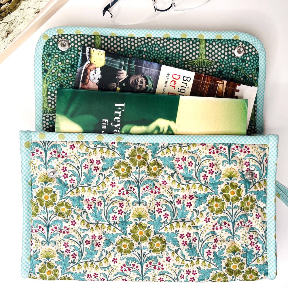 Buchtasche, Köfferchen für Bücher - für kleine Reisen, Spaziergänge Bild 10