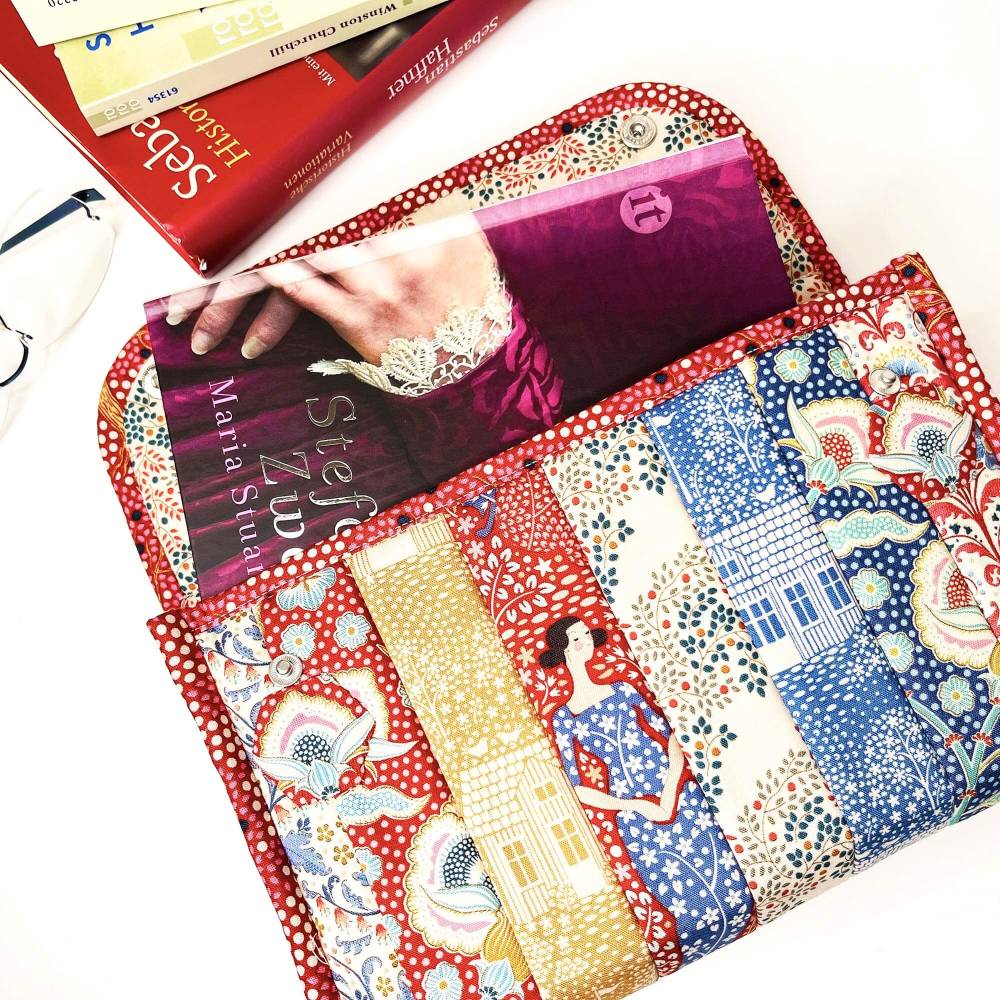 Buchtasche, Köfferchen für Bücher - für kleine Reisen, Spaziergänge Bild 2