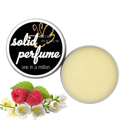 Festes Parfum "One in a Million" | Duftkomposition Himbeeren, Neroli, Jasmin & Gardenie, Patchouli, Sandelholz