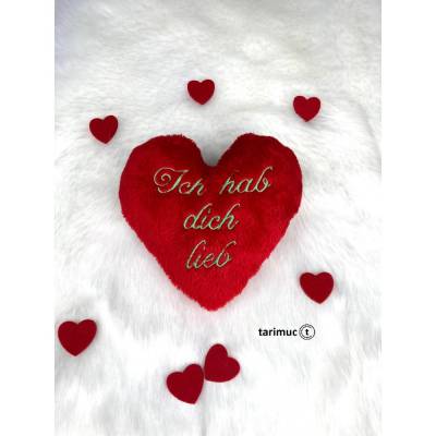 Herzkissen, Geschenk, personalisierbar, einzigartieges Geschenk