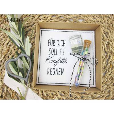 ITH Wunscherfüller "Konfetti" - Stickdatei 10x10