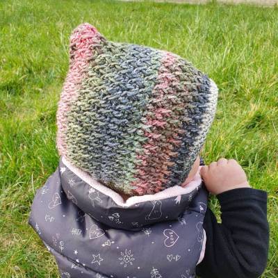 Häkelanleitung für Pixiemütze ,,Viererlei"